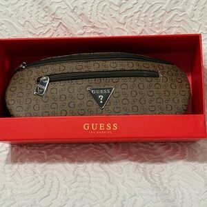 Guess Tan Black Belt Bag
